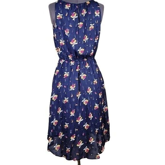 Maison Jules Halter Hi-Lo Mini Dress Sz S - Picture 3 of 12